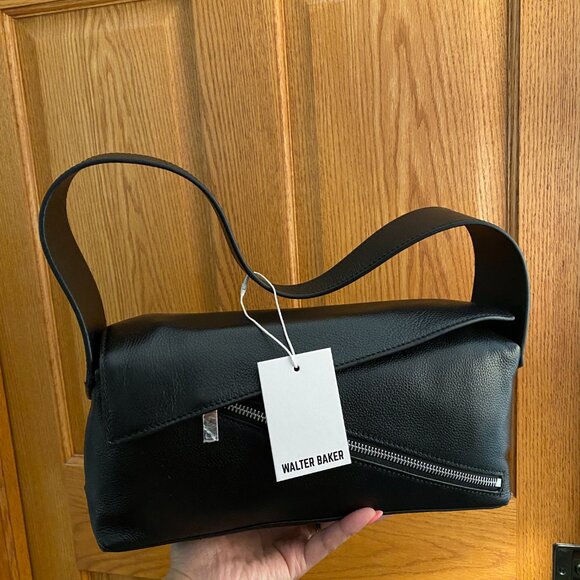 NWT $298 Anthropologie: Walter Baker Jagger Shoulder Bag SOLD OUT online - Picture 7 of 8